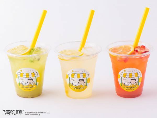 【スヌーピー in 銀座 2023】銀座三越にレモネードスタンドが出現！パティスリーQBGが「ルーシーのはちみつレモネード」や「スヌーピーはちみつフルーツジュレ」を限定販売