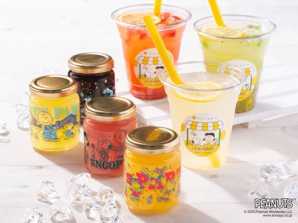 【スヌーピー in 銀座 2023】銀座三越にレモネードスタンドが出現！パティスリーQBGが「ルーシーのはちみつレモネード」や「スヌーピーはちみつフルーツジュレ」を限定販売