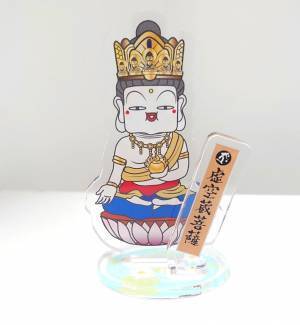累計20万部突破の『キャラ絵で学ぶ図鑑』シリーズから人気の『仏教図鑑』のキャラが初のアクリルスタンド化として発売！