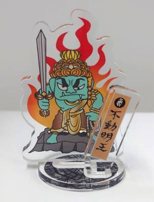 累計20万部突破の『キャラ絵で学ぶ図鑑』シリーズから人気の『仏教図鑑』のキャラが初のアクリルスタンド化として発売！