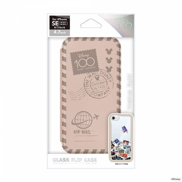 株式会社PGAがディズニー創立100周年を祝して iPhone 用ガラスフリップケースを発売