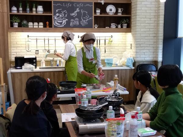ライフ×日清製粉ウェルナ「親子で食育＆エコのみやき料理教室」を開催
