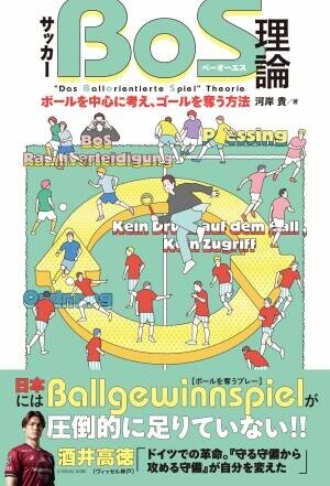 ボールを中心に考え、ゴールを奪う方法『サッカー「BoS理論」』が11月6日発売