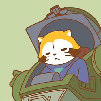 鉄の軋みと洗熊の咆哮。ローラダッシュに乗せて『装甲騎兵ボトムズ』と『ラスカル』が 衝撃のコラボレーション！8月30日（水）、コラボLINEスタンプの配信を開始