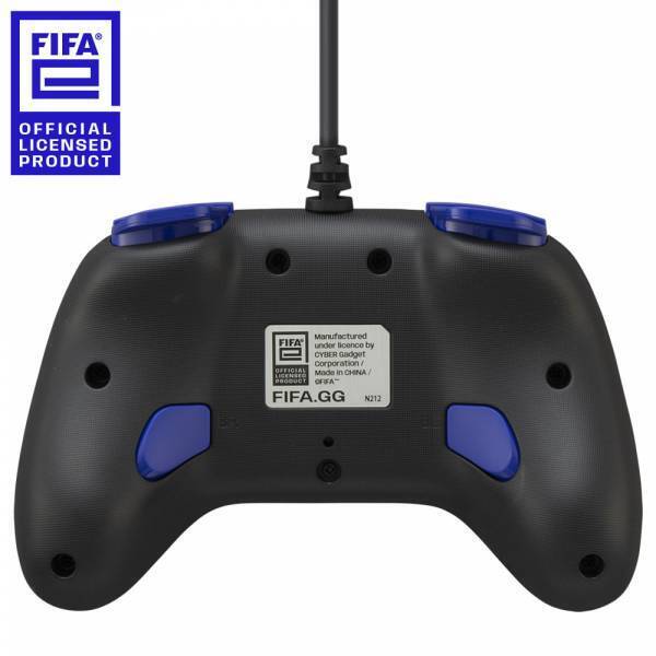 【FIFAe公式ライセンス商品】ジャイロ・加速度センサー＆背面ボタン搭載のSWITCH／パソコン用有線コントローラーが新登場！
