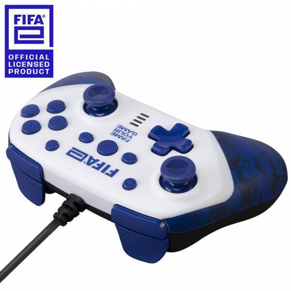 【FIFAe公式ライセンス商品】ジャイロ・加速度センサー＆背面ボタン搭載のSWITCH／パソコン用有線コントローラーが新登場！