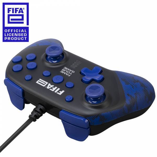 【FIFAe公式ライセンス商品】ジャイロ・加速度センサー＆背面ボタン搭載のSWITCH／パソコン用有線コントローラーが新登場！
