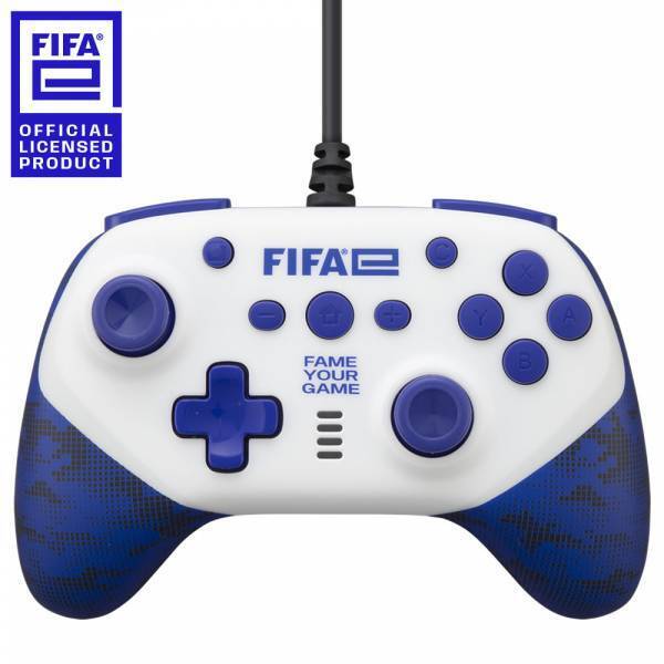 【FIFAe公式ライセンス商品】ジャイロ・加速度センサー＆背面ボタン搭載のSWITCH／パソコン用有線コントローラーが新登場！