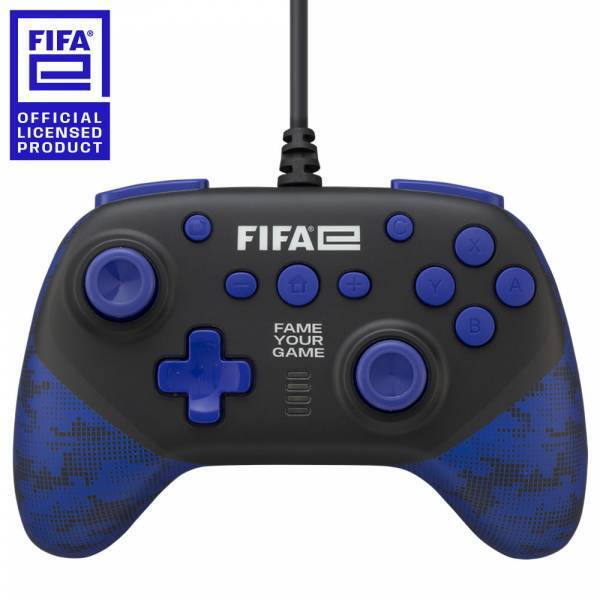 【FIFAe公式ライセンス商品】ジャイロ・加速度センサー＆背面ボタン搭載のSWITCH／パソコン用有線コントローラーが新登場！