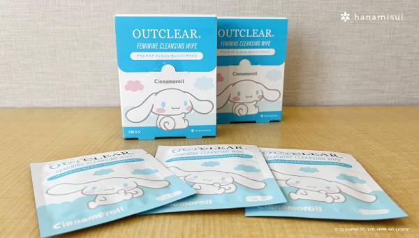 腟洗浄器のインクリアでおなじみの株式会社ハナミスイが20周年を記念して、シナモロールと夢のコラボ商品を新発売！