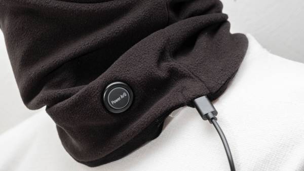 電熱シートの力で寒さから首を守る『PowerArQ Electric Neck Warmer （電熱ネックウォーマー）』 12月13日より発売開始