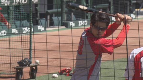 【フロントドア】飛躍を誓うカープ・宇草選手に迫る