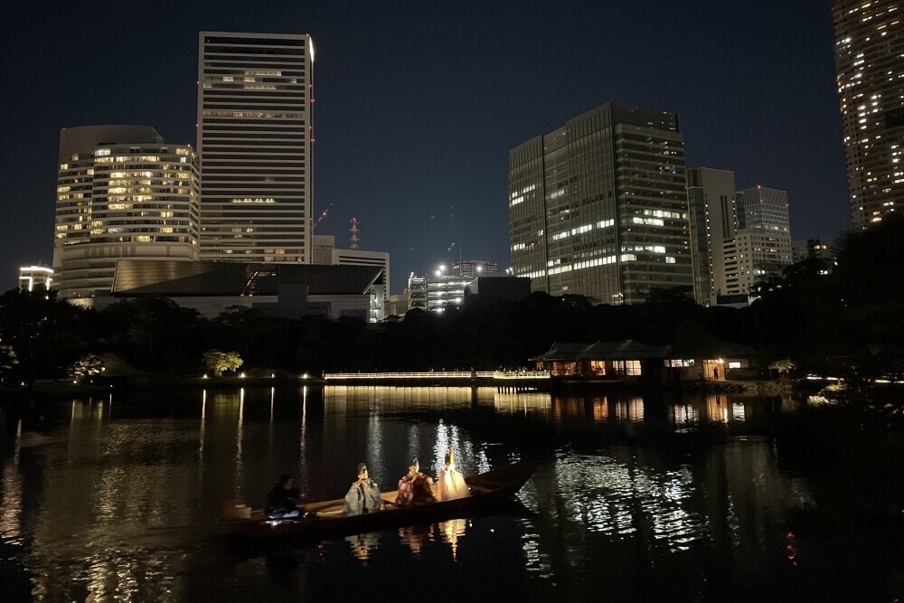 風流な秋の夜を楽しむ5日間！浜離宮恩賜庭園ライトアップ「浜離宮でお月見散歩～将軍の御庭で栗名月を愛でる～」10月15日(火)からいよいよ開催！