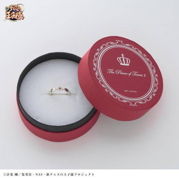 アニメ『新テニスの王子様』× THE KISS　フラッグモチーフリング第二弾　1/23（火）より受注開始！