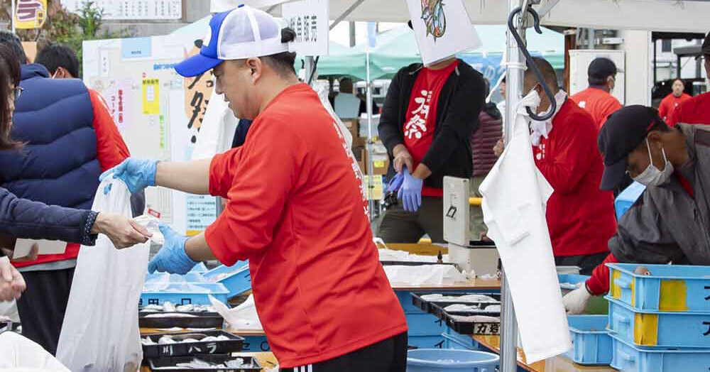 朝どれ鮮魚と海鮮グルメを堪能できる「うお市in大阪北港マリーナ」が2024年11月10日（日）に開催決定！