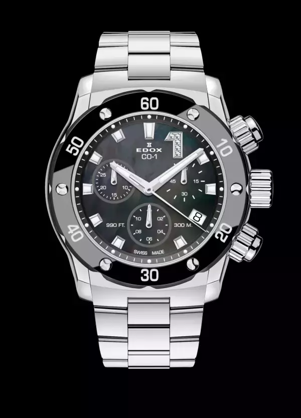 エドックスが『クロノオフショア1』のレディースモデル『クロノレディ』7型を5月17日に発売