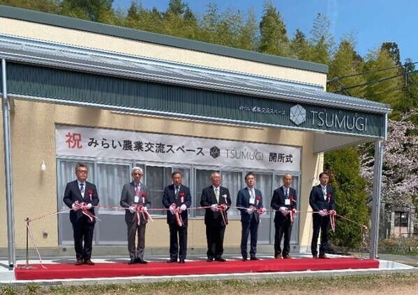【開催レポート】福島県南相馬市『みらい農業交流スペースTSUMUGI開所式』及び『みらい農業学校開校式』を4月11日（木）に開催しました