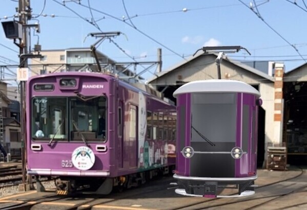 嵐電に導入予定の新型車両「KYOTRAM（きょうとらむ）」を紹介する専用SNS（Instagram、X）アカウントを公開