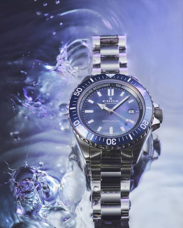 エドックスが日本限定『ネプチュニアン オートマティック』を3月7日に発売