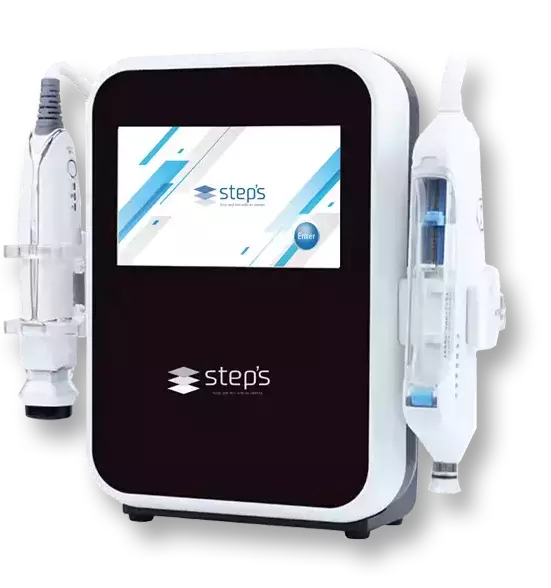 【美容機器レンタル】頭皮に使える養毛美容機器！エアニードル噴射の『Step's』が月額費用でレンタルできる！スカルプメニューの追加にオススメです