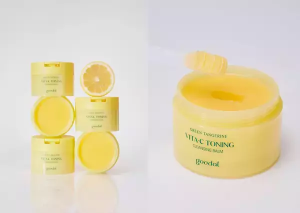 韓国発クリーンビューティーブランド『goodal（グーダル）』より、新商品「グリーンタンジェリンビタCトーニングクレンジングバーム」が新登場！Qoo10メガ割でさらにお得に！