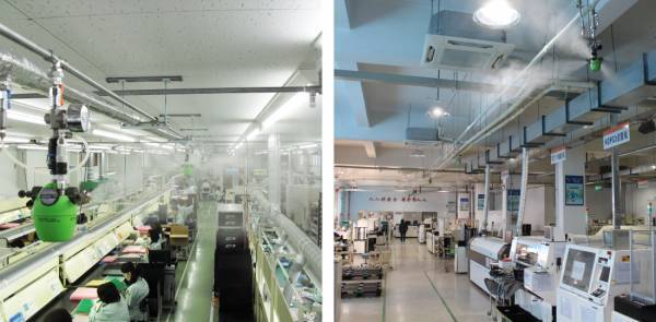 ドライフォグ加湿による静電気対策で省エネ・脱炭素を実現。『第38回 インターネプコン ジャパン』に加湿システムを出展。