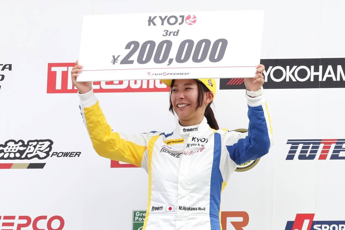 全日本スーパーフォーミュラ選手権と初の併催。斎藤愛未が2連勝を飾る