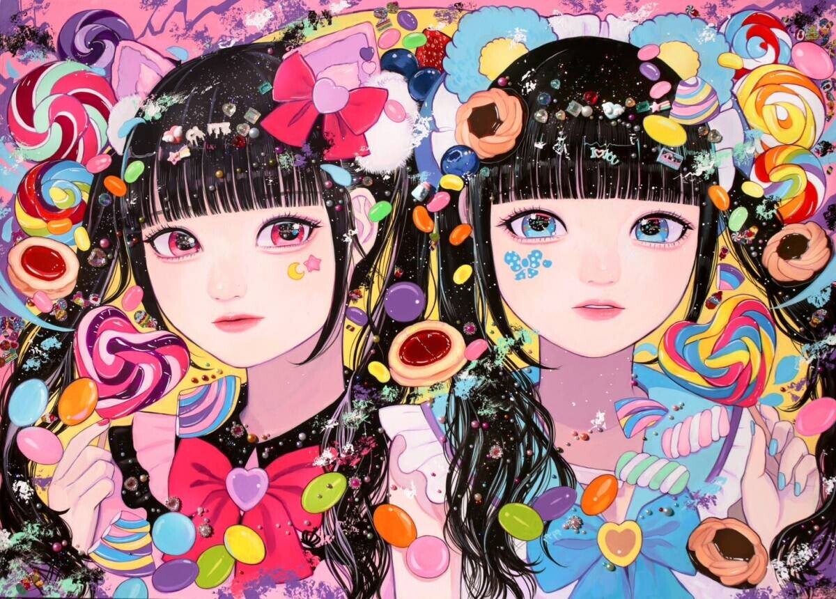 「かわいいを追求する。最強の女の子を描く。」巽 千沙都個展「Sugar High」10月11日より10月23日までMEDEL GALLERY SHUにて開催