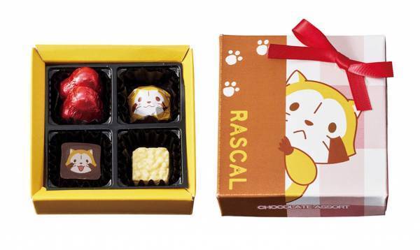 ラスカルのバレンタイン向け商品が登場！ 2024年1月より、順次発売