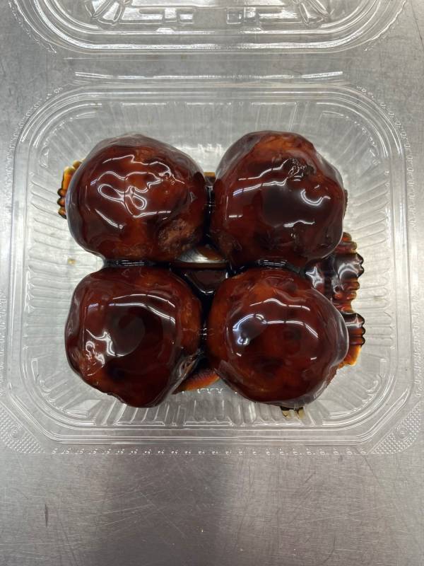 野菜が主役の店内手づくり弁当 彩り野菜の甘酢あん弁当 レンコンの食感を楽しむ 肉団子黒酢たれ（４個入） １２月６日（金）新発売