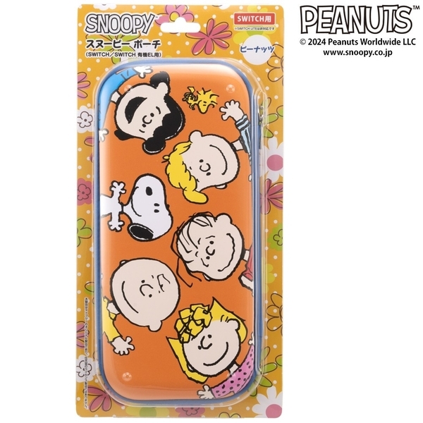 大人気「スヌーピー」デザインのSwitch用ポーチに2種類の新柄が登場！