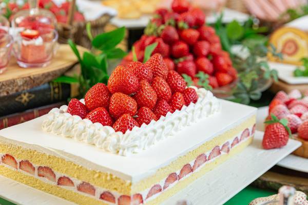 ホテル京阪 京橋 グランデ　レストラン「ロレーヌ」 “春のガーデン”をイメージした「苺スイーツビュッフェ」を ２０24年2月17日（土）から土日祝日限定で開催！