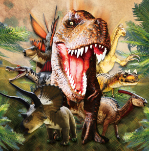 【GWイベント】実物大のティラノサウルスやトリケラトプスなど10体の恐竜が集結する「広島恐竜ワールド」が広島産業会館にやってくる！！