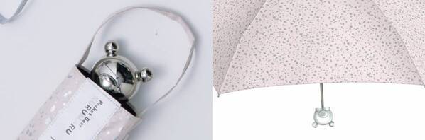 傘ブランド「a.s.s.a」からキュートな日傘、クマさん持ち手のポケットベア KURUMARU（くるまる）シリーズ発売！