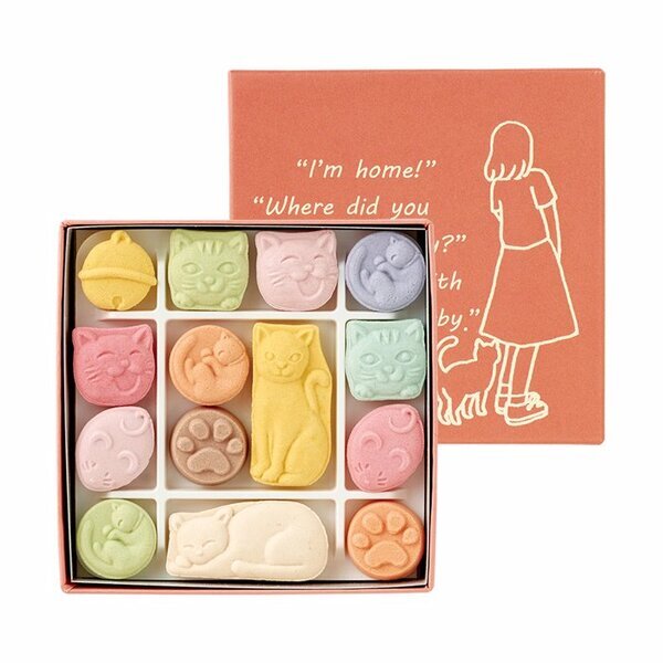 ２月22日は猫の日！昨年大好評の「猫型の和三盆」再販いたしました！【旅する久世福e商店】