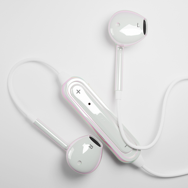 オーロラカラーのきらびやかなステレオイヤホンの無線タイプ、有線タイプなど合計3種類を株式会社PGAが6月10日より新発売