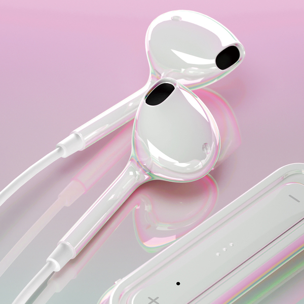 オーロラカラーのきらびやかなステレオイヤホンの無線タイプ、有線タイプなど合計3種類を株式会社PGAが6月10日より新発売