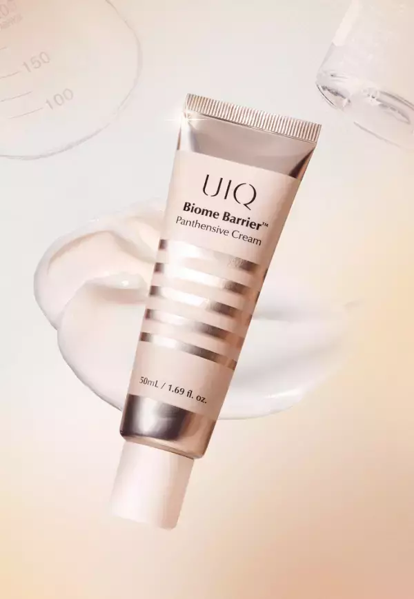 韓国マイクロバイオームスキンケアブランド「UIQ（ユイク）」からデクスパンテノール配合の「バイオームバリアパンテンシブクリーム」が新登場！新発売を記念し、楽天市場でローンチイベントを実施！