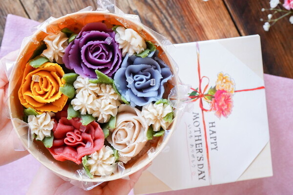 【母の日ギフト／花おはぎ】華やかで絶品！山形の和菓子屋特製『花おはぎ』を食べてみた【旅する久世福e商店】