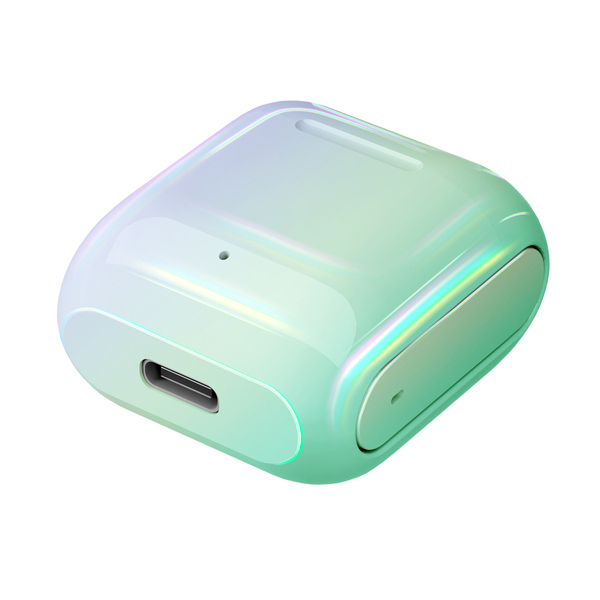 煌めくオーロラコーティングされた、耳への負担を抑えたインナーイヤータイプ完全独立型ワイヤレスステレオイヤホンを株式会社PGAが1月12日から新発売