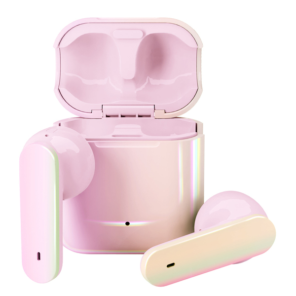 煌めくオーロラコーティングされた、耳への負担を抑えたインナーイヤータイプ完全独立型ワイヤレスステレオイヤホンを株式会社PGAが1月12日から新発売