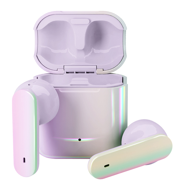 煌めくオーロラコーティングされた、耳への負担を抑えたインナーイヤータイプ完全独立型ワイヤレスステレオイヤホンを株式会社PGAが1月12日から新発売