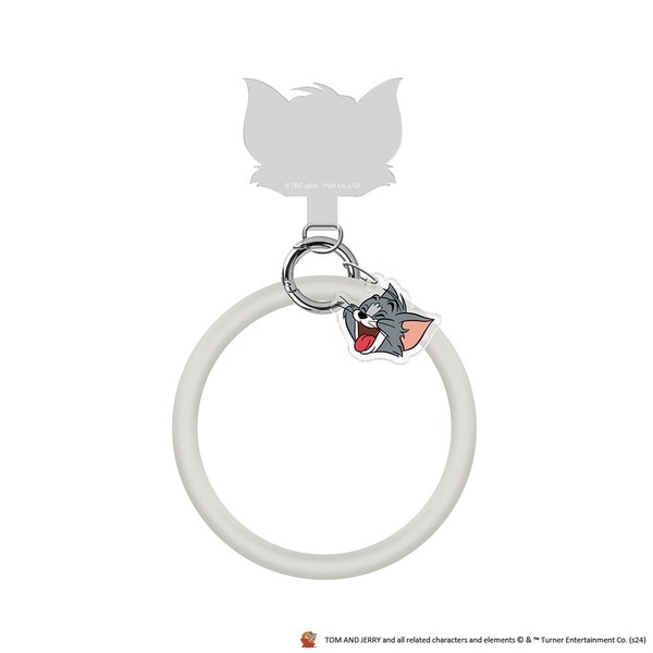「トムとジェリー」デザインのストラップホルダー付きシリコンリングハンドストラップを、株式会社PGAが12月20日より新発売