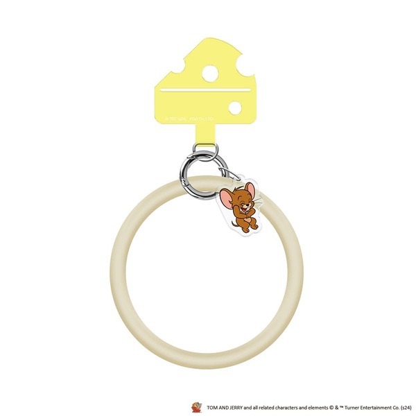 「トムとジェリー」デザインのストラップホルダー付きシリコンリングハンドストラップを、株式会社PGAが12月20日より新発売