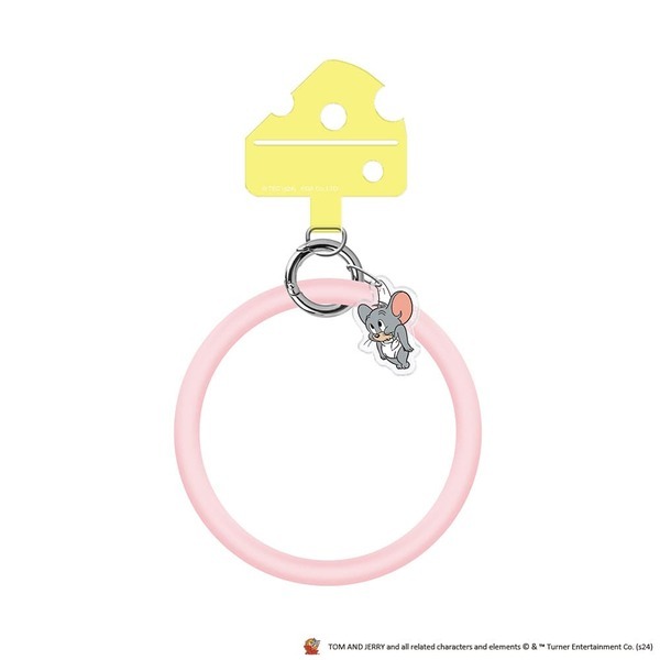 「トムとジェリー」デザインのストラップホルダー付きシリコンリングハンドストラップを、株式会社PGAが12月20日より新発売