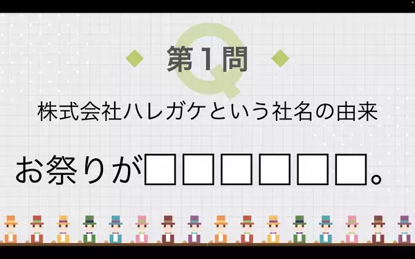 企業ごとのオリジナルクイズをバラエティ番組風の形式で楽しむ懇親会。チーム協力型の社内イベント制作パッケージ、本日提供開始