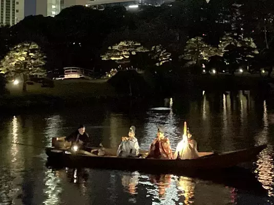 浜離宮でお月見散歩～将軍の御庭で栗名月を愛でる～【10/15～19開催】