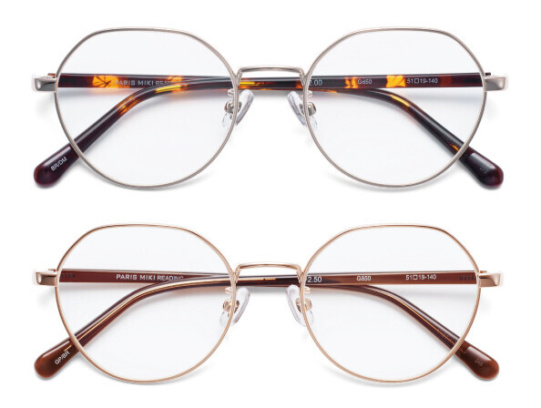 自分の好きなことを楽しむための、大人の「近く」専用メガネ 「PARIS MIKI READING GLASSES（パリミキリーディンググラス）」 9月6日（金）発売