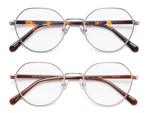 自分の好きなことを楽しむための、大人の「近く」専用メガネ 「PARIS MIKI READING GLASSES（パリミキリーディンググラス）」 9月6日（金）発売