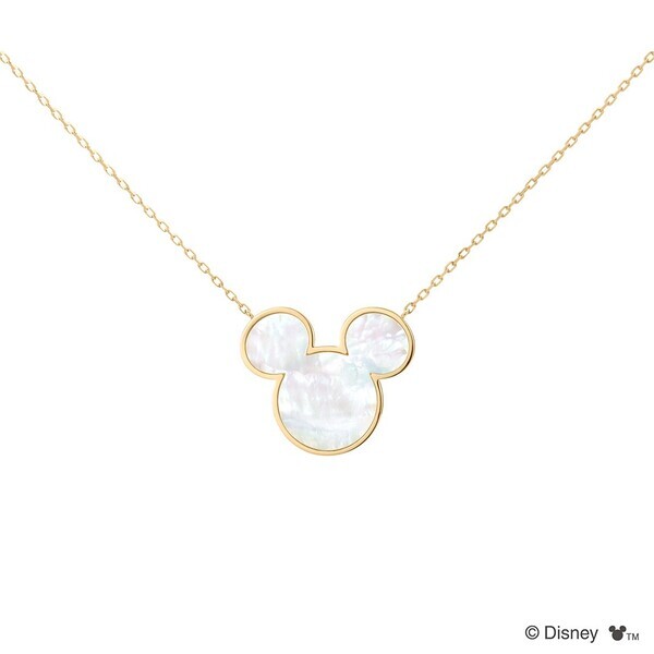 【さりげなミッキー】ケイウノから新作ネックレスとリング11/1(金)新発売 シンプルなアイコンにマザーオブパールの優雅なきらめき